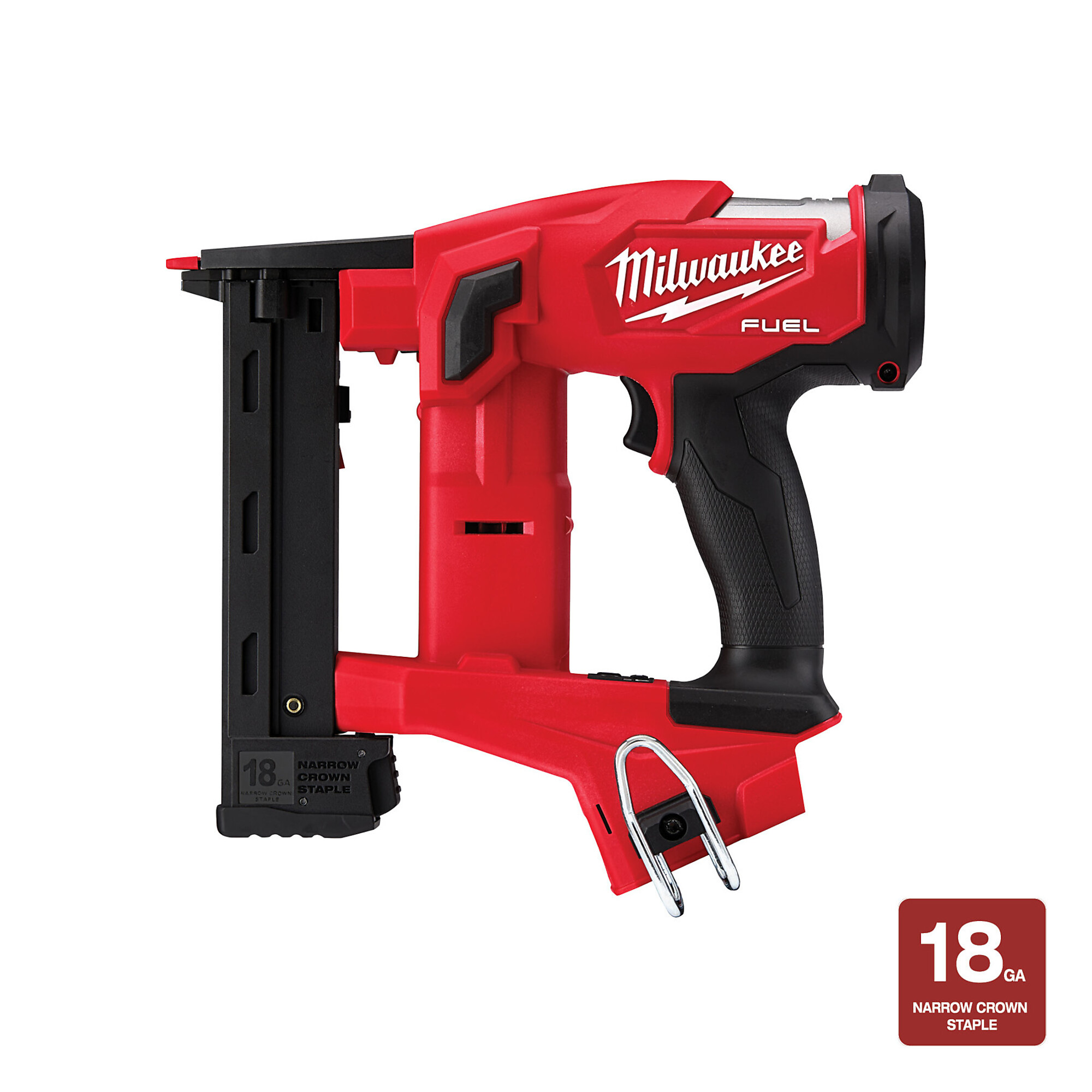 Milwaukee M18 FUEL Cordless 18-Gauge 1/4in. Narrow Crown Stapler, Tool Only, Model# 2749-20
